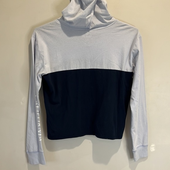 HOLLISTER long sleeve hoodie, NWT size M two toned - Picture 3 of 9